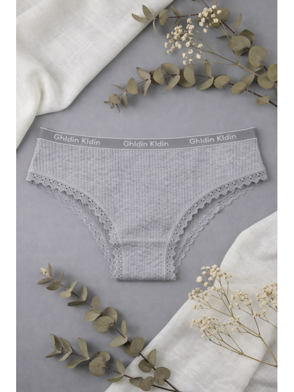 Трусы женские серого цвета 9774 210009C