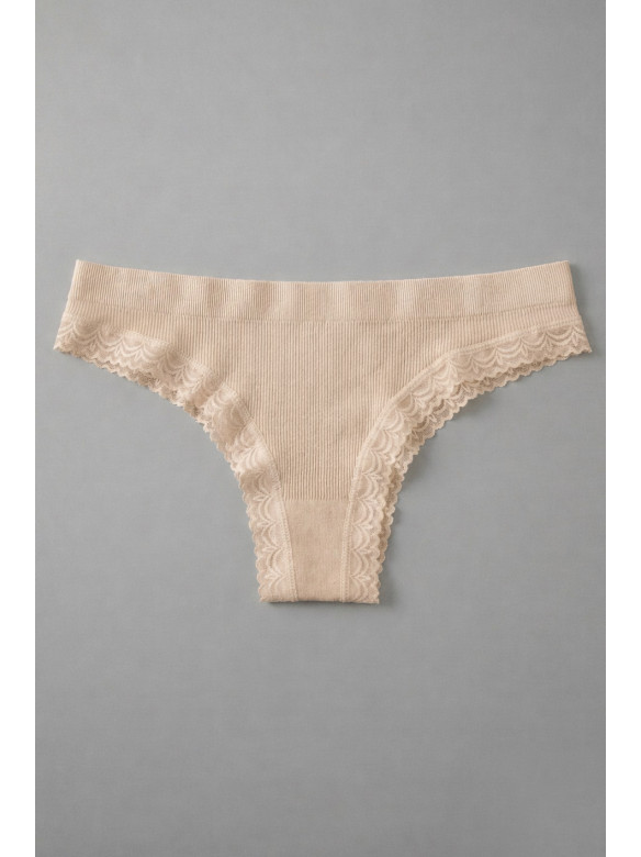 Трусы женские бежевого цвета 156 210010C