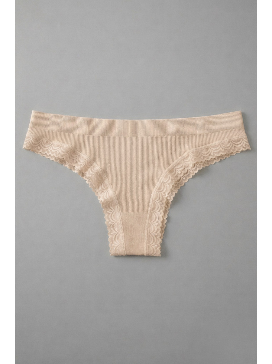 Трусы женские бежевого цвета 156 210010C