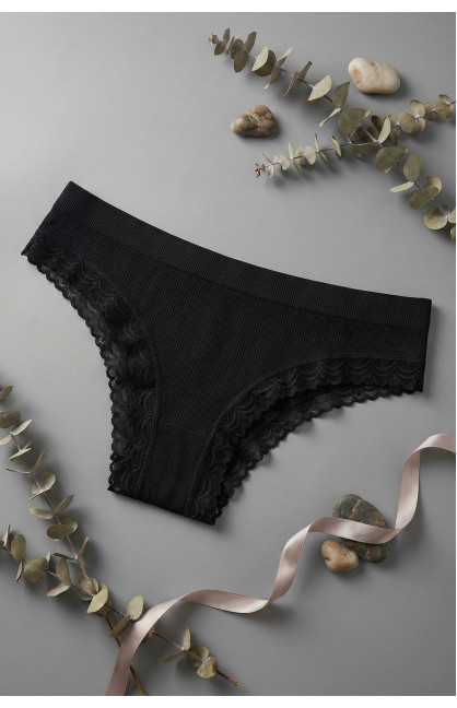 Трусы женские черного цвета 156 210012C