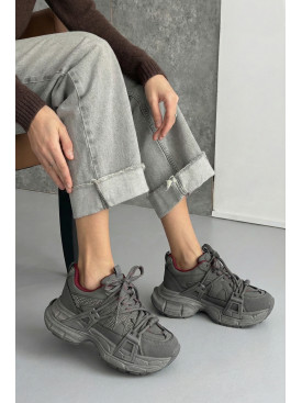 Кросівки жіночі сірого кольору КА 64-3 210045C