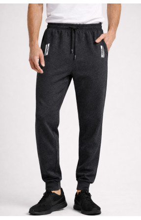 Спортивные штаны мужские тёмно-серого цвета 1403-5 210061C