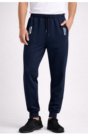 Спортивные штаны мужские тёмно-синего цвета 1403-5 210063C