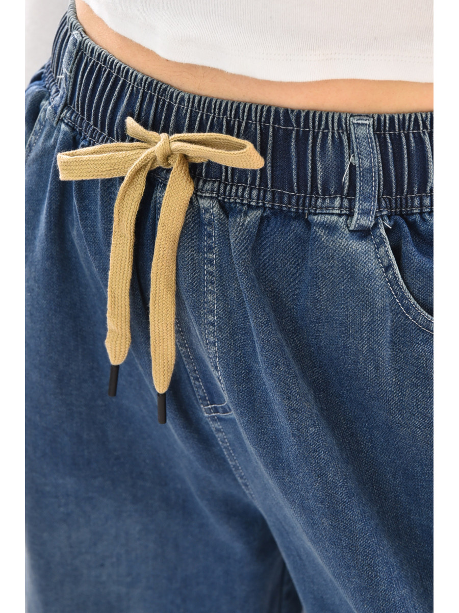 Джинсы женские однотонные синего цвета А4120-5 210067C