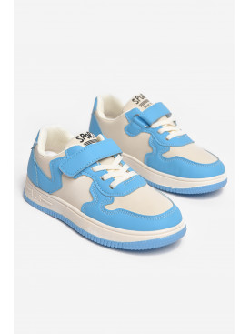 Кроссовки детские бежево-голубого цвета 533-015 210072C