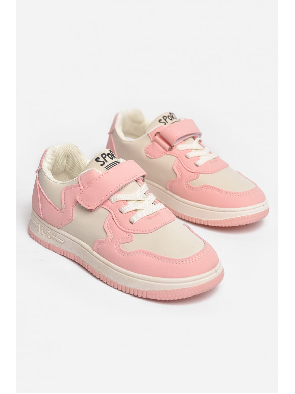 Кросівки дитячі рожевого кольору 533-018 210073C