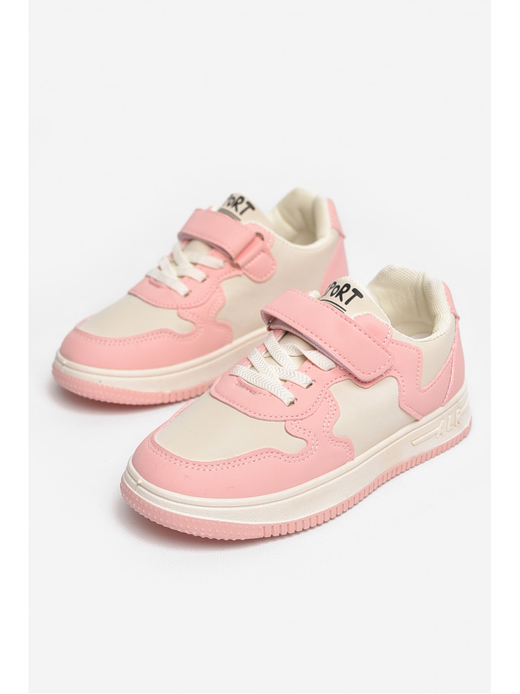 Кросівки дитячі рожевого кольору 533-018 210073C