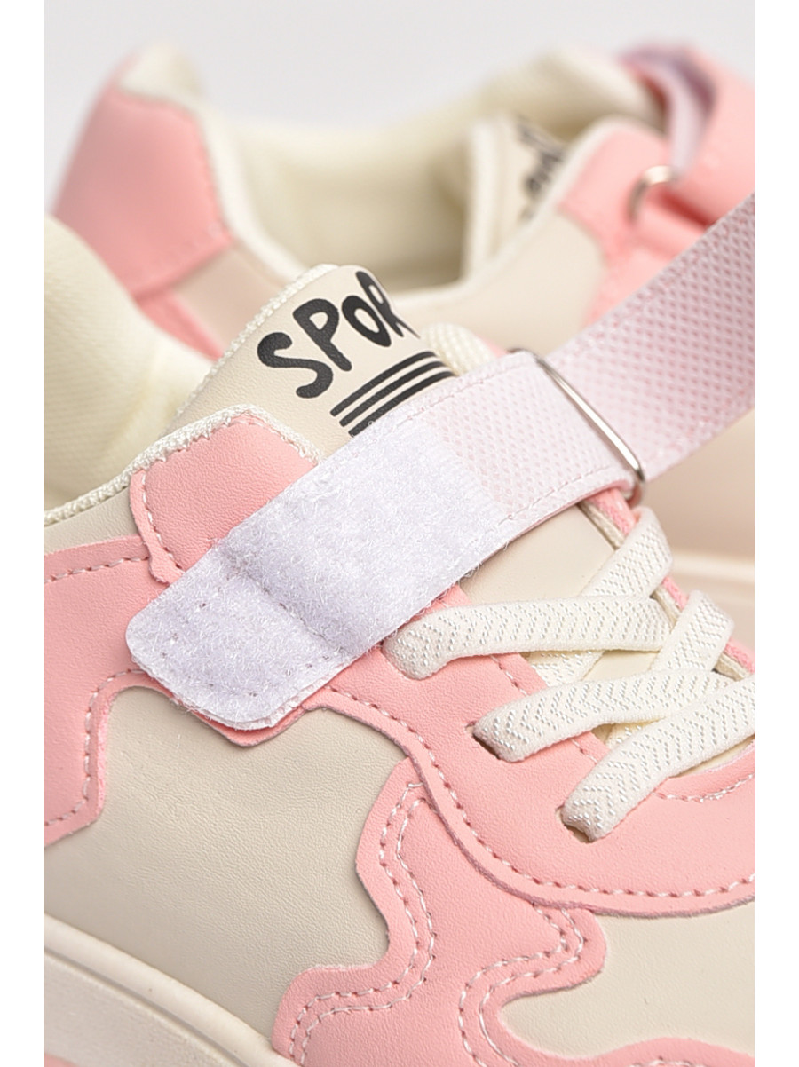 Кросівки дитячі рожевого кольору 533-018 210073C