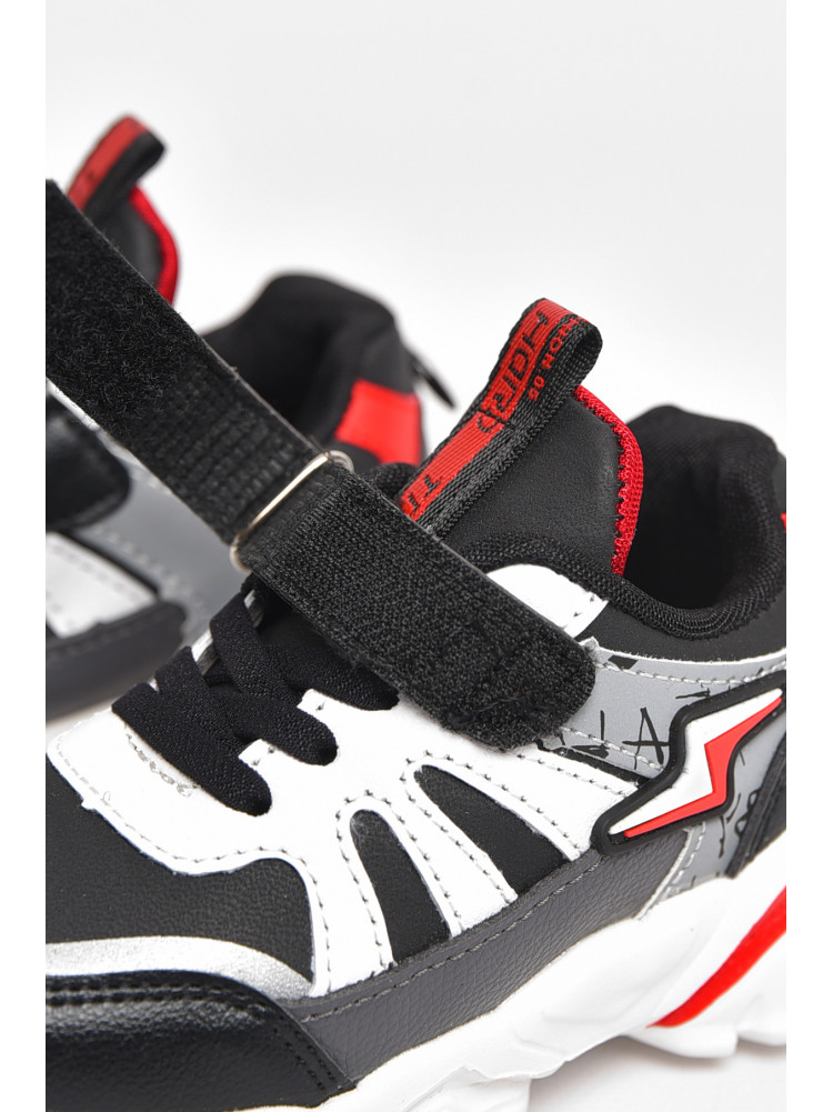 Кросівки дитячі чорно-білого кольору Н5091-1 210074C