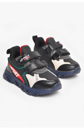 Кросівки дитячі чорного кольору Н5773-1 210076C