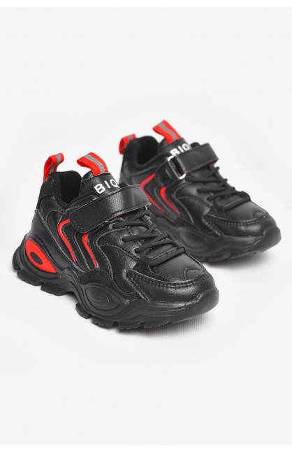 Кроссовки детские черного цвета НВ 557-2А 210078C