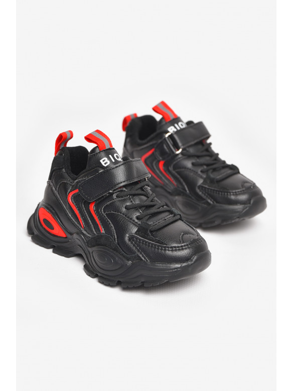 Кроссовки детские черного цвета НВ 557-2А 210078C