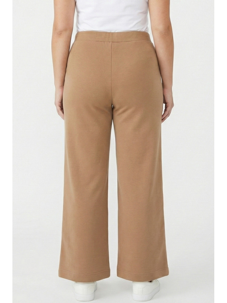 Штаны женские однотонные бежевого цвета 210085C