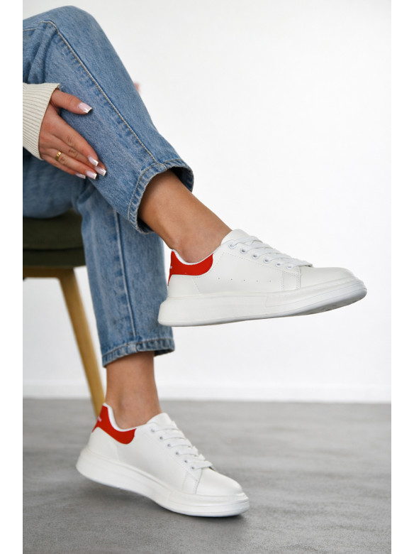 Кроссовки женские белого цвета Уценка Y01-033 210088C