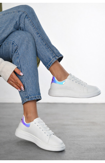 Кроссовки женские белого цвета Уценка Y01-033 210089C