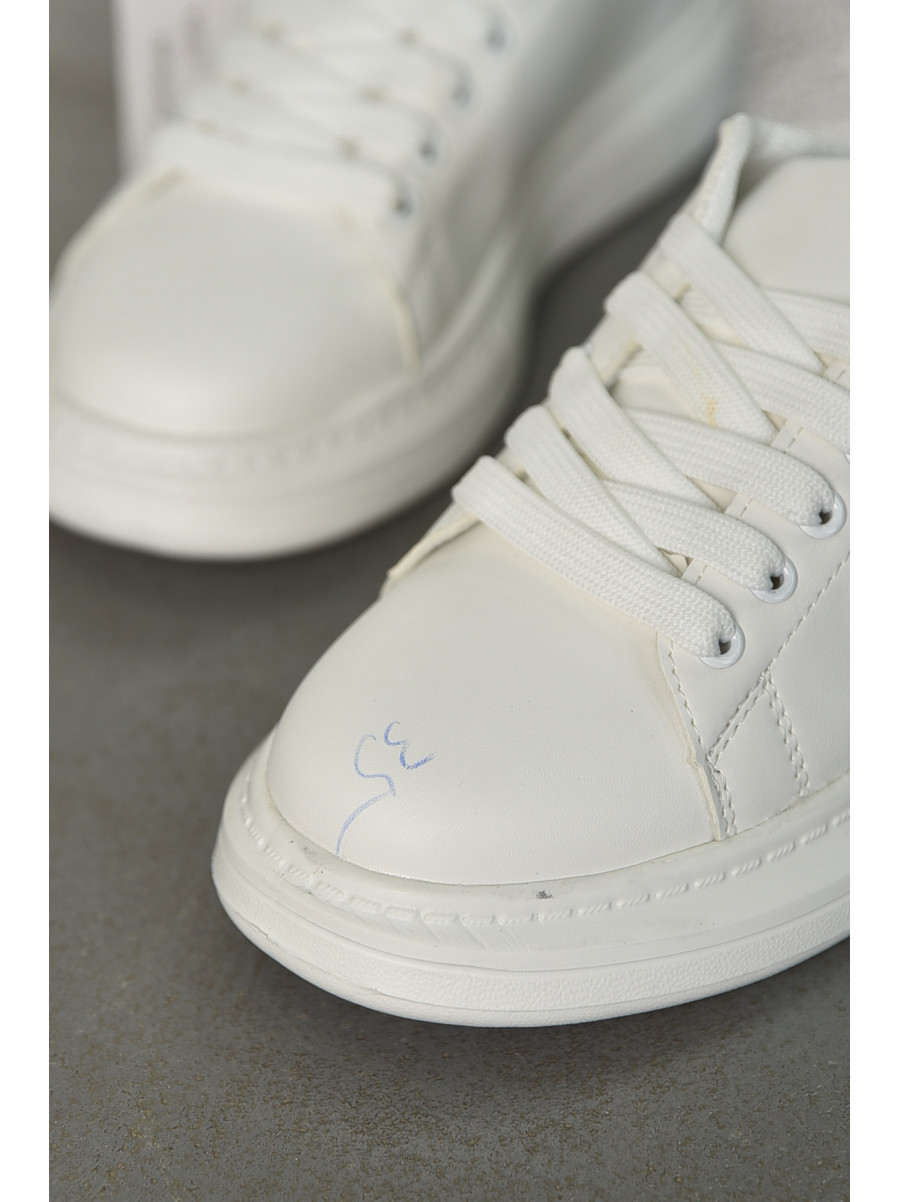 Кроссовки женские белого цвета Уценка Y01-033 210089C