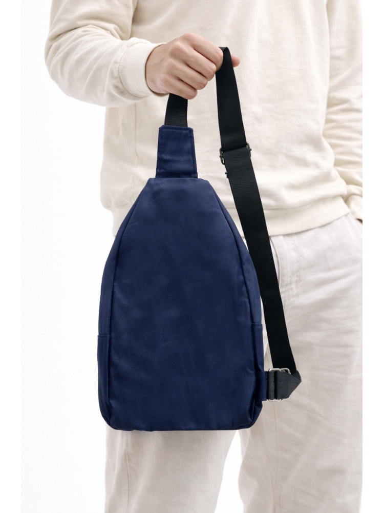 Сумка мужская через плечо текстиль синего цвета 9956 210090C