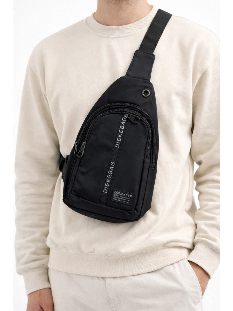 Сумка мужская через плечо текстиль черного цвета 5157 210091C