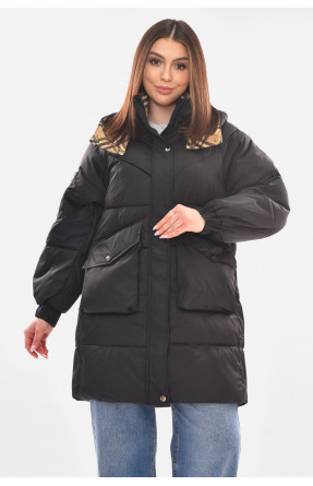 Куртка женская демисезонная черного цвета 2662-2017 210094C Куртка женская демисезонная черного цвета 2662-2017 210094C