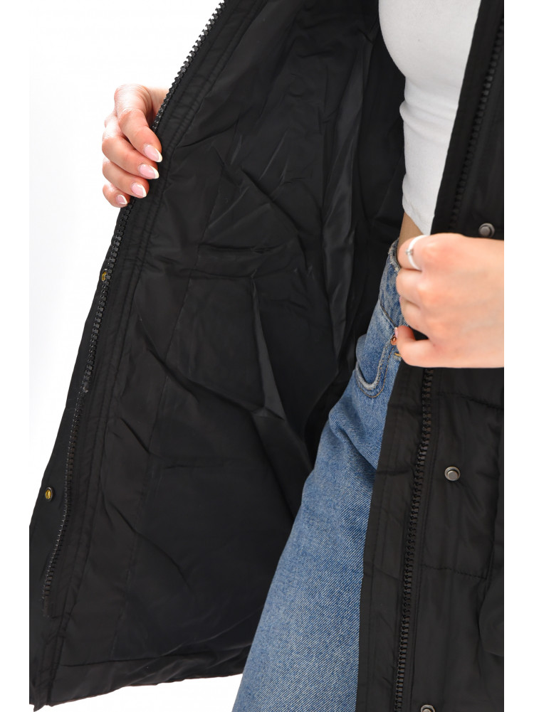 Куртка женская демисезонная черного цвета 2662-2017 210094C