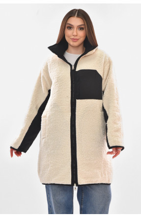 Куртка женская демисезонная двухсторонняя черного цвета 181 210098C