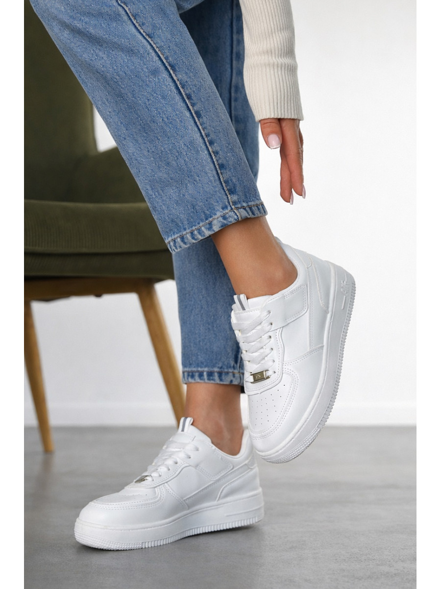 Кроссовки женские белого цвета 187-1 210101C