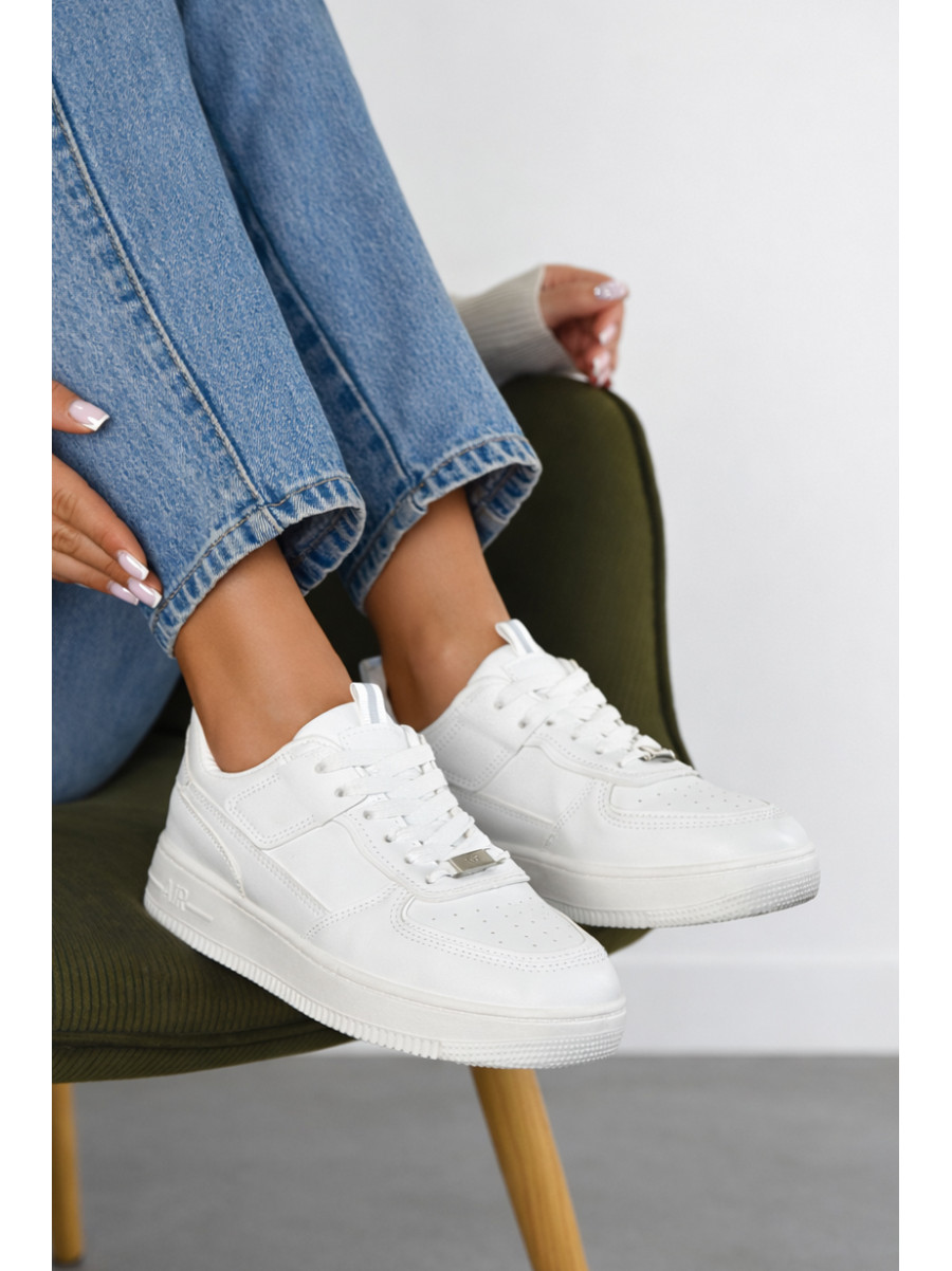 Кроссовки женские белого цвета 187-1 210101C
