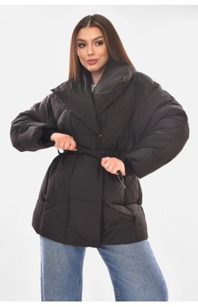 Куртка женская демисезонная черного цвета 519 210103C