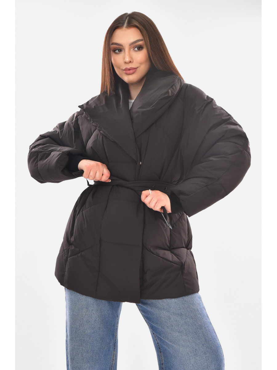 Куртка женская демисезонная черного цвета 519 210103C