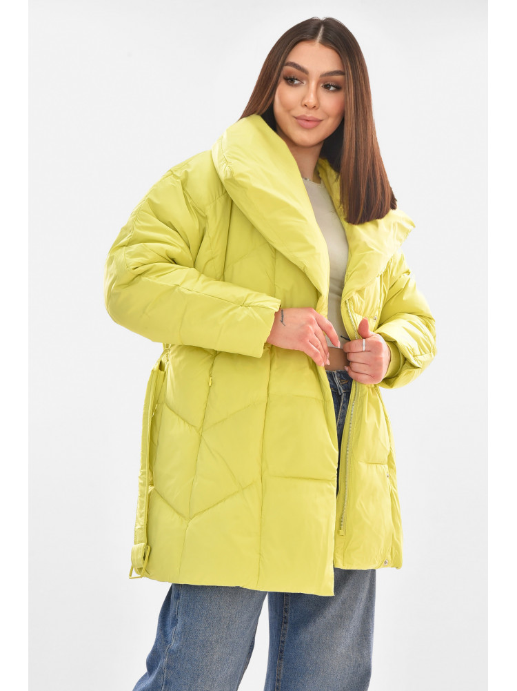 Куртка женская демисезонная салатового цвета 519 210104C