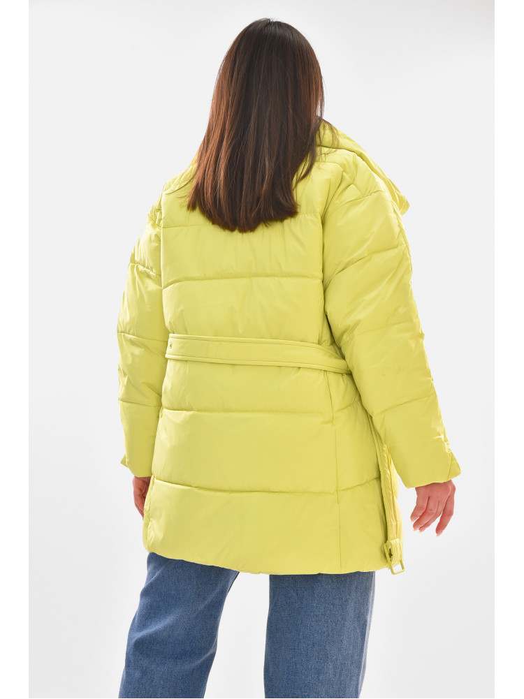 Куртка женская демисезонная салатового цвета 519 210104C