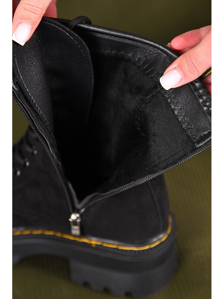 Ботинки женские демисезонные черного цвета Н3-2 210106C