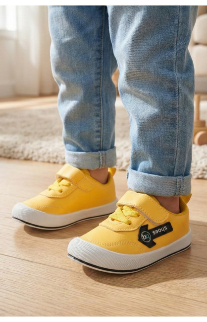 Кеды детские желтого цвета J260-2 210113C