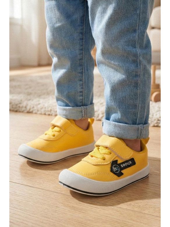 Кеды детские желтого цвета J260-2 210113C