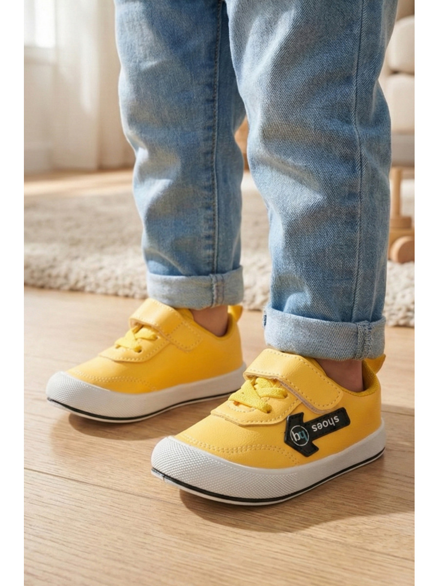 Кеды детские желтого цвета J260-2 210113C