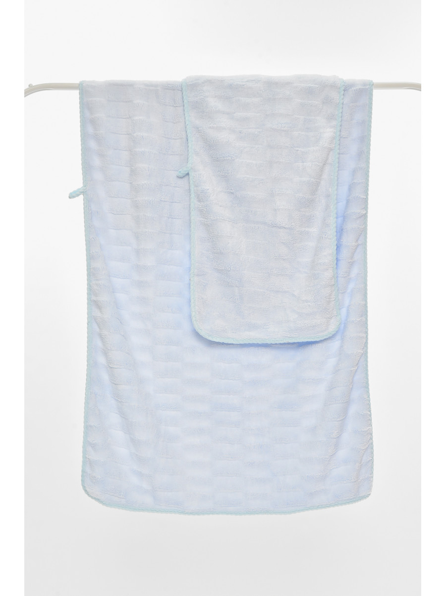 Набор однотонных полотенец из микрофибры банное+для лица светло-серого цвета 98-982 210116C