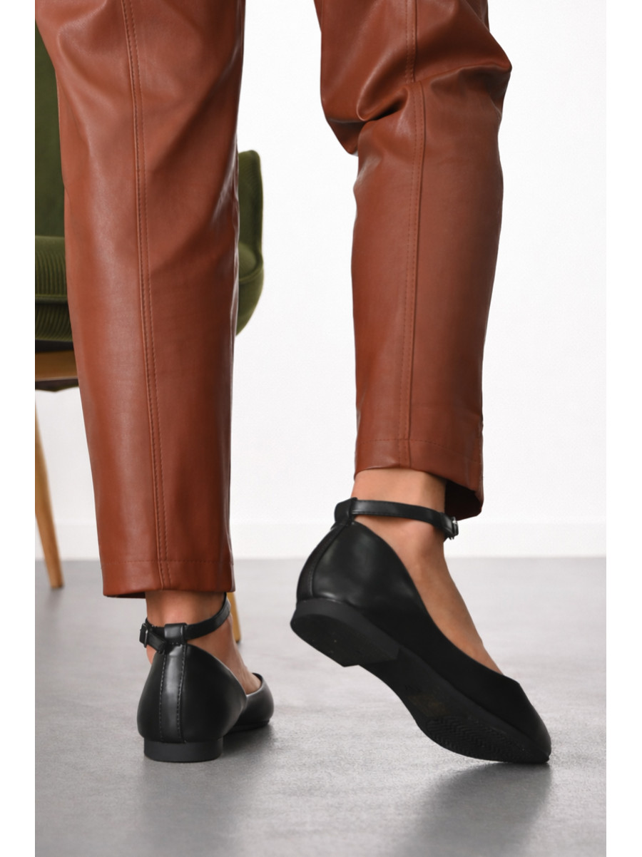 Балетки женские черного цвета W1311-2 210183C