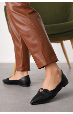 Балетки женские черного цвета W1311-8 210184C