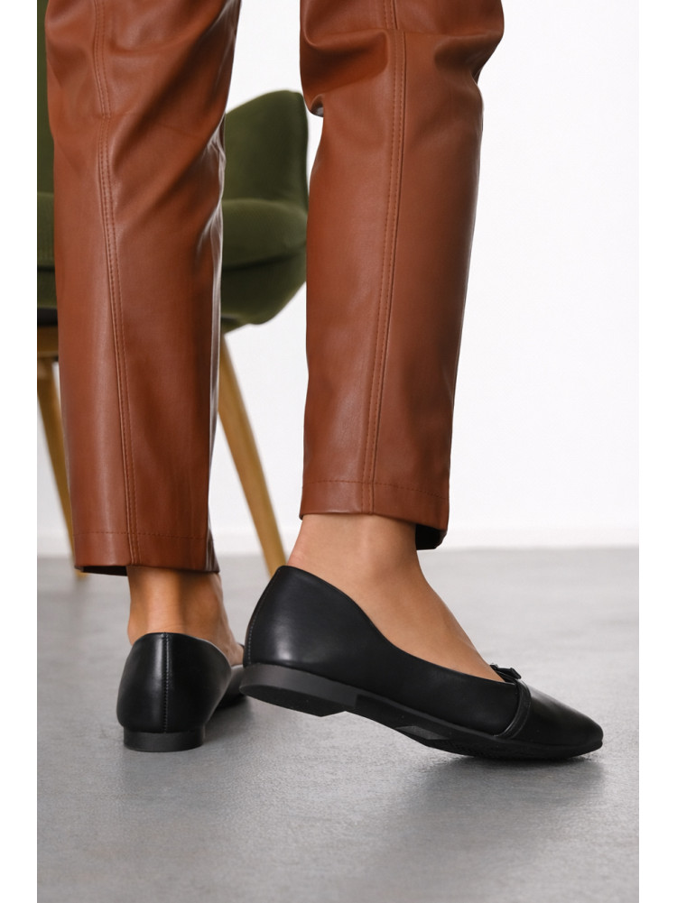 Балетки женские черного цвета W1311-8 210184C