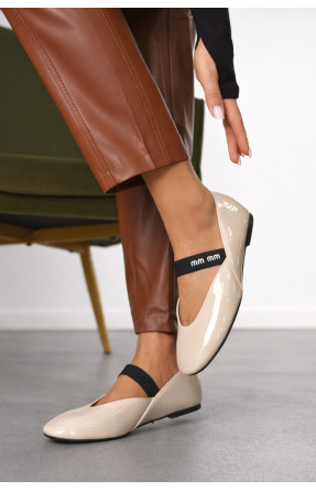 Балетки женские светло-бежевого цвета W 953-8 210195C