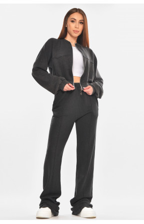 Спортивный костюм женский графитового цвета 7281 210213C