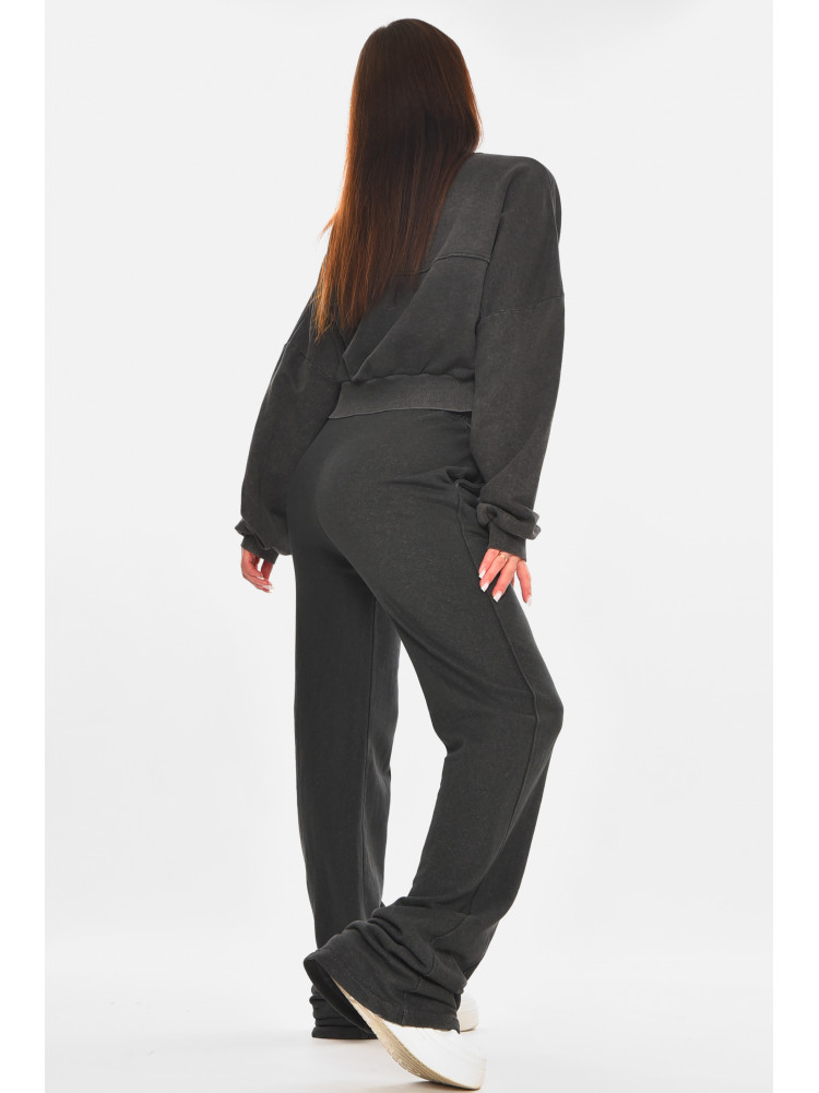 Спортивный костюм женский графитового цвета 7281 210213C