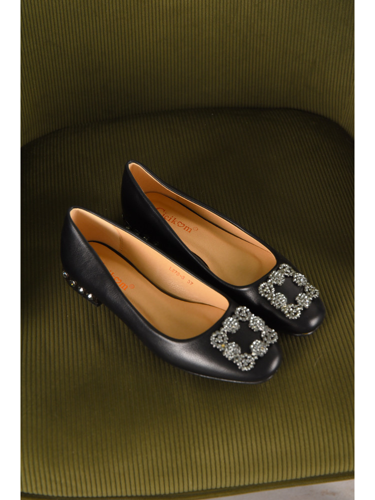 Балетки жіночі чорного кольору 270-3 210219C