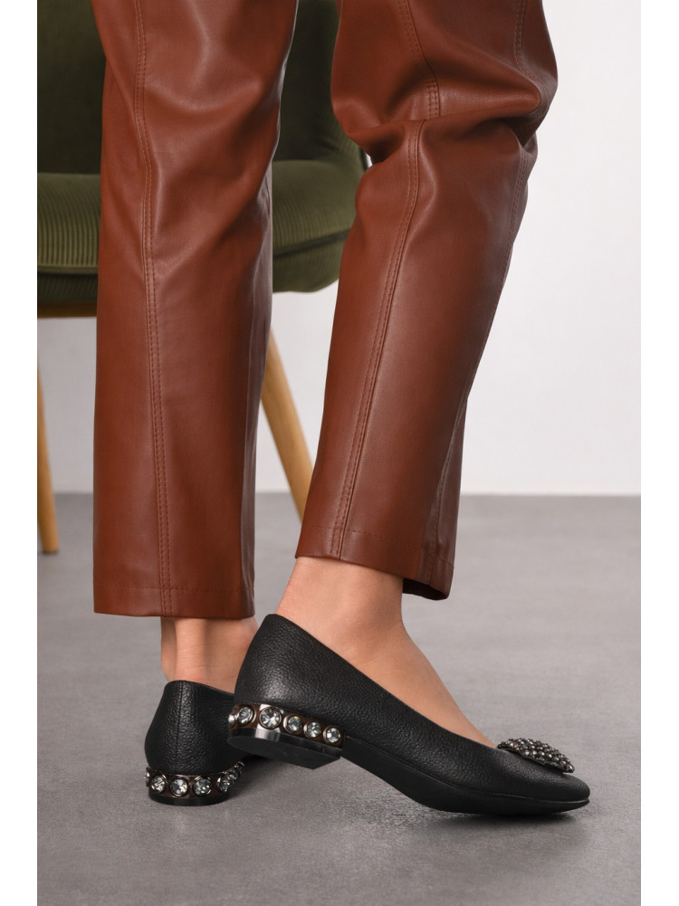 Балетки жіночі темно-сірого кольору 270-22 210222C