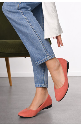 Балетки жіночі пудрового кольору 010-6 210227C