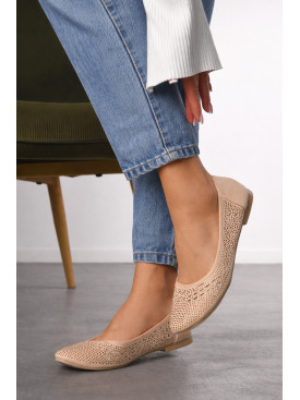 Балетки жіночі бежевого кольору 288-33 210231C Балетки жіночі бежевого кольору 288-33 210231C