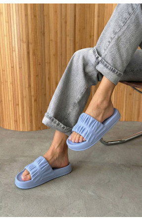 Шльопанці піна жіночі блакитного кольору ПЖ-51 210252C