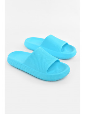 Шлепанцы пена женские голубого цвета с-88 210263C