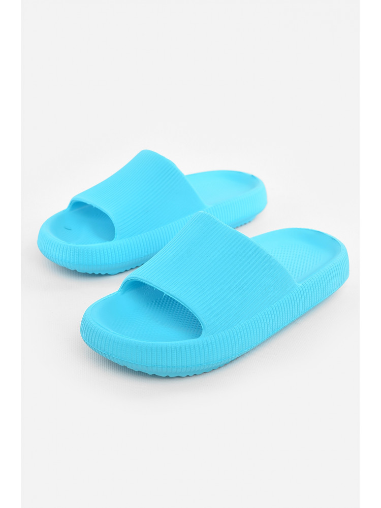 Шлепанцы пена женские голубого цвета с-88 210263C