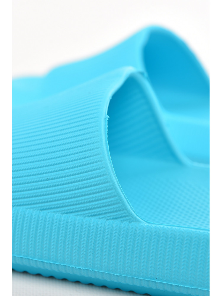 Шлепанцы пена женские голубого цвета с-88 210263C